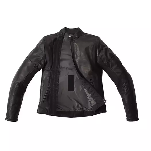 Spidi Thunderbird Leather мотокуртка Черный