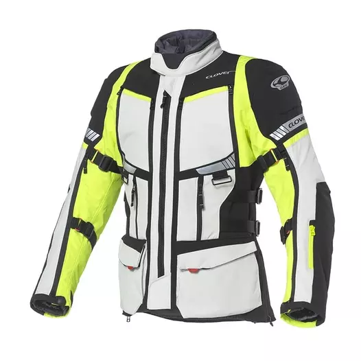 Clover Gts-5 Wp Lady мотокуртка Grey Yellow Желтый (размер: xs)