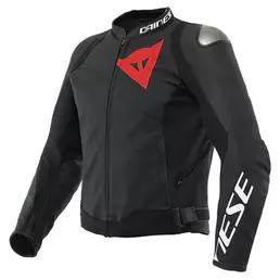 Dainese Sportiva Leather мотокуртка Black Черный