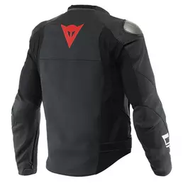 Dainese Sportiva Leather мотокуртка Black Черный