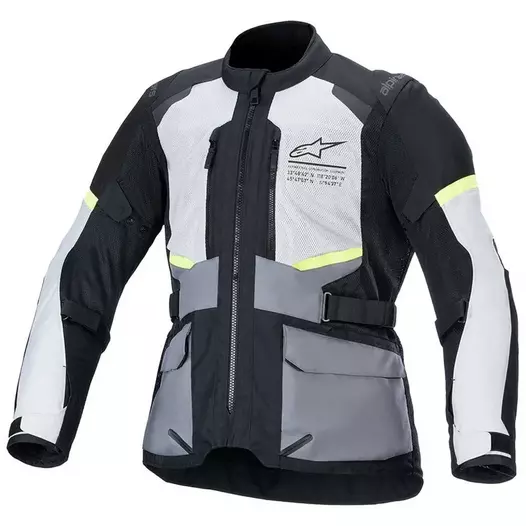 ALPINESTARS Andes Air Drystar® jacke Ice Gray / Dark Gray / Black