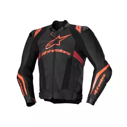 Alpinestars Missile V3 Ignition Leather мотокуртка Red Красный