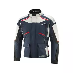 Ixon Midgard C мотокуртка Grey Navy Red Синий