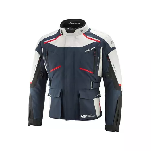 Ixon Midgard C мотокуртка Grey Navy Red Синий (размер: c-2xl)