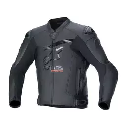 Alpinestars Gp Plus R V4 Airflow Leather мотокуртка Black Черный