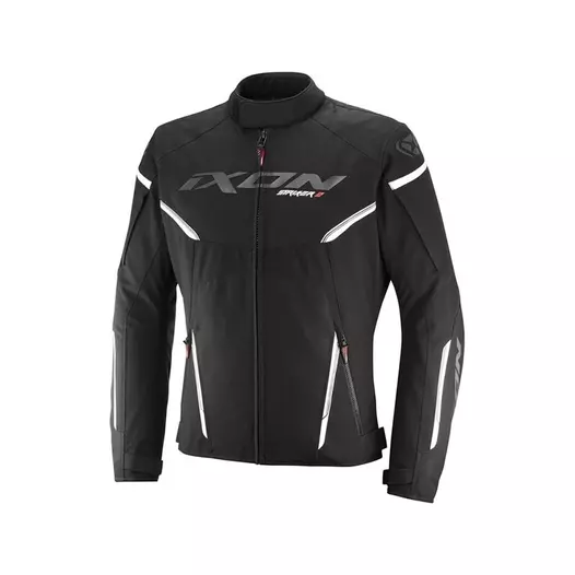Ixon Striker 2 мотокуртка Black White Черный (размер: xs)