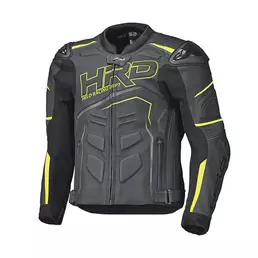 Held Safer 2 Leather мотокуртка Black Yellow Желтый