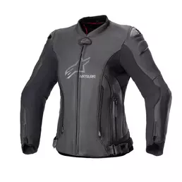 Alpinestars Stella Gp Plus V4 Leather мотокуртка Black Черный (размер: 38)