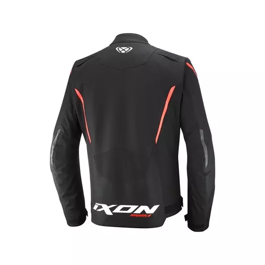 Ixon Striker 2 мотокуртка Black White Red Красный