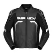 Spidi Evorider 3 Leather мотокуртка Black White Белый (размер: 46)