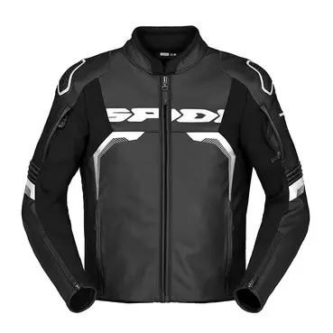 Spidi Evorider 3 Leather мотокуртка Black White Белый