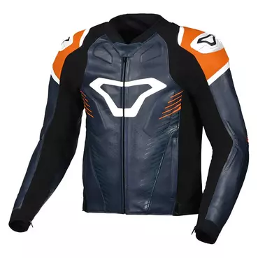 Macna Tronniq мотокуртка Blue Orange White Оранжевый