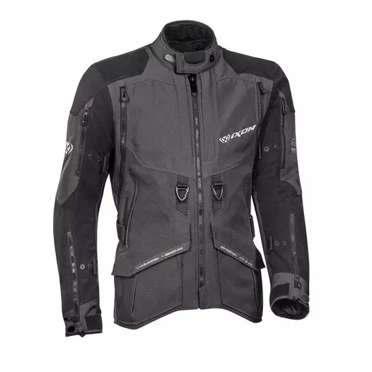 Ixon Ragnar мотокуртка Black Anthracite Серый (размер: s)