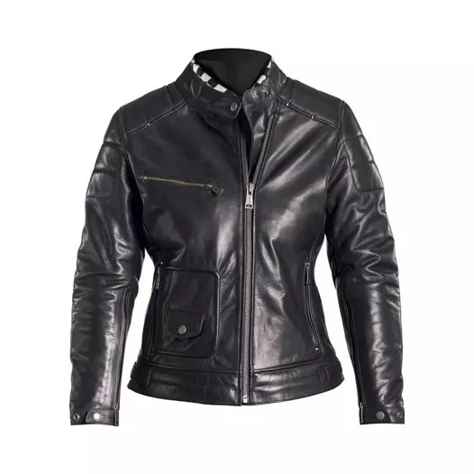 Helstons Laureen Leather мотокуртка Black Черный (размер: s)