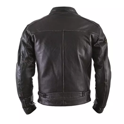 Helstons Ace Cuir Oldies Leather мотокуртка Brown Коричневый