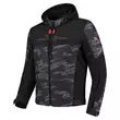 RUSTY STITCHES Liam jacke Black / Grey / Red (размер: l)