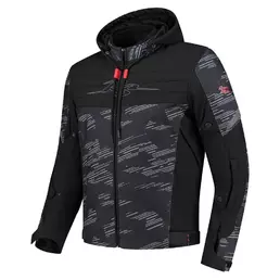 RUSTY STITCHES Liam jacke Black / Grey / Red