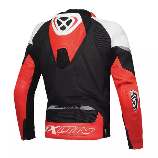 Ixon Vortex 3 мотокуртка White Red Красный