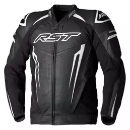 RST Tractech Evo 5 CE lederjacke Черно-белый