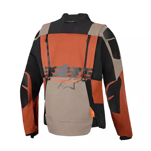Alpinestars Halo Pro Drystar Xf Laminated мотокуртка Walnut Красный