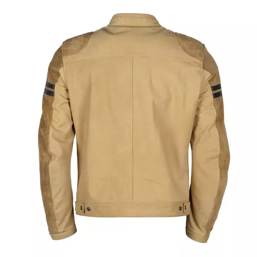 Helstons Chevy Air Leather мотокуртка Yellow Brown Желтый