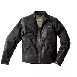 Spidi Garage Leather мотокуртка Black Черный (размер: 48)