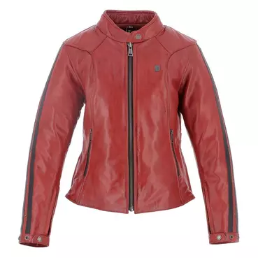 Helstons Victoria Lady Leather мотокуртка Red Красный