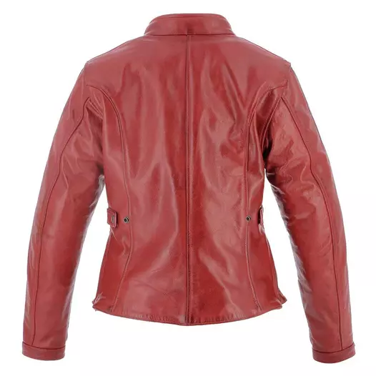 Helstons Victoria Lady Leather мотокуртка Red Красный