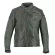 Helstons Trevor Rag Leather мотокуртка Green Black Зеленый (размер: s)