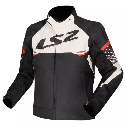 Ls2 Apex мотокуртка White Red Белый (размер: s)