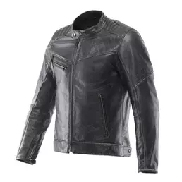Dainese Radical Leather мотокуртка Black Черный