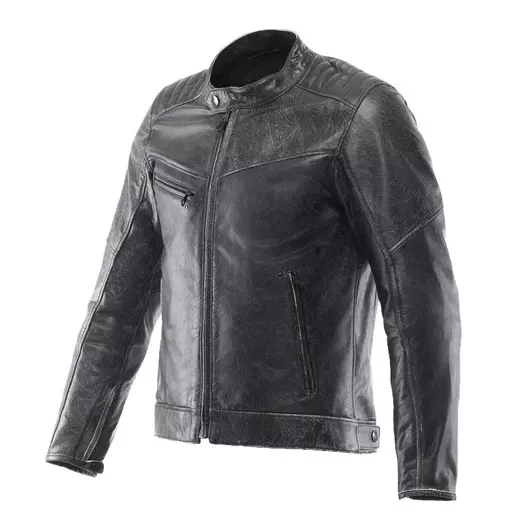 Dainese Radical Leather мотокуртка Black Черный (размер: 64)