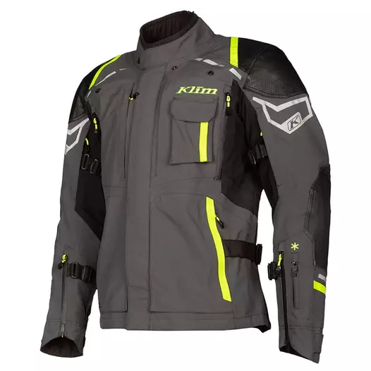 Klim Kodiak мотокуртка Asphalt Hi-vis Желтый (размер: 25)