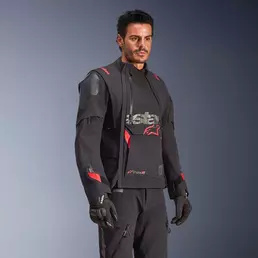 Alpinestars Halo Pro Drystar Xf Laminated мотокуртка Shadow Черный