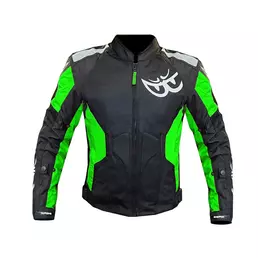 Berik Mesh Air мотокуртка Black Green Fluo