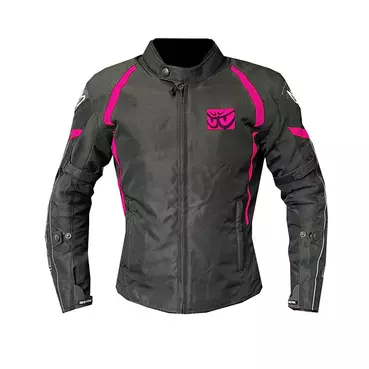Berik Nylon Lady мотокуртка Black Fuchsia Розовый