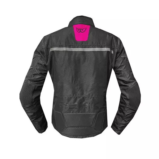 Berik Nylon Lady мотокуртка Black Fuchsia Розовый