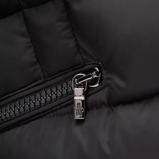 Moncler Down Jacket Black Kids' Черный