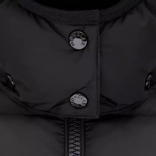 Moncler Down Jacket Black Kids' Черный