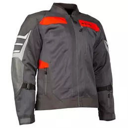 Klim Induction Pro мотокуртка Asphalt Redrock Красный