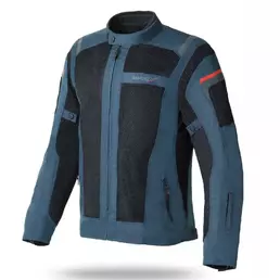 SEVENTY DEGREES SD-JT56 Touring jacke Сине-черный