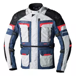 RST Pro Series Adventure-X CE jacke Silver / Blue / Red