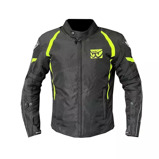Berik Nylon мотокуртка Black Yellow Fluo Желтый