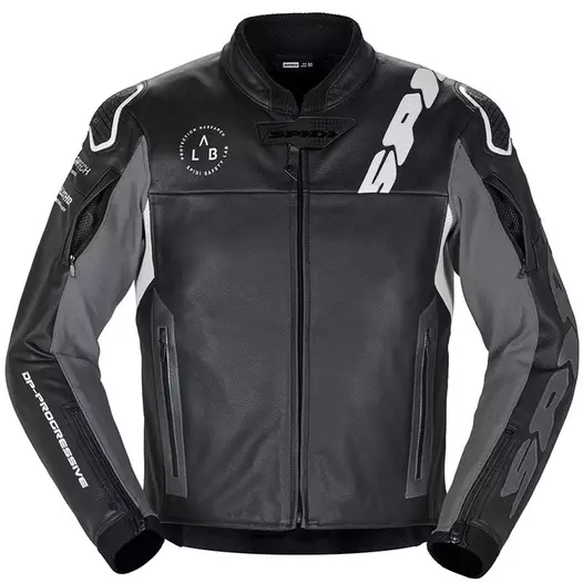 Spidi Dp Progressive Leather мотокуртка Black Черный (размер: 48)