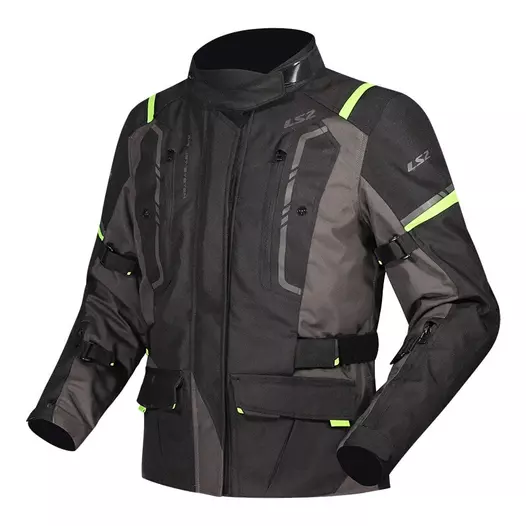 Ls2 Narvik Lady мотокуртка Black Yellow Желтый (размер: xs)