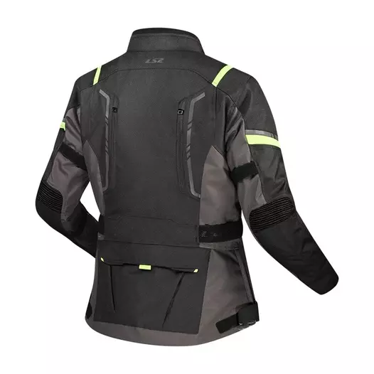 Ls2 Narvik Lady мотокуртка Black Yellow Желтый