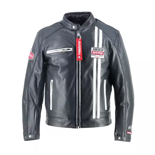 Helstons Boxer Motul Leather мотокуртка Black Черный (размер: s)