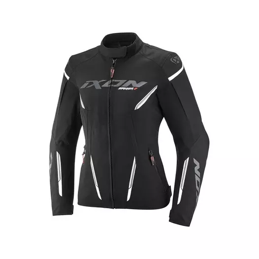 Ixon Striker 2 Lady мотокуртка Black White Белый (размер: xs)