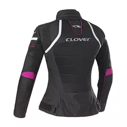 Clover Rainjet 2 Wp Lady мотокуртка Black Fuchsia Желтый
