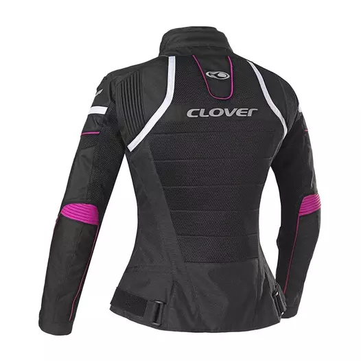 Clover Rainjet 2 Wp Lady мотокуртка Black Fuchsia Желтый
